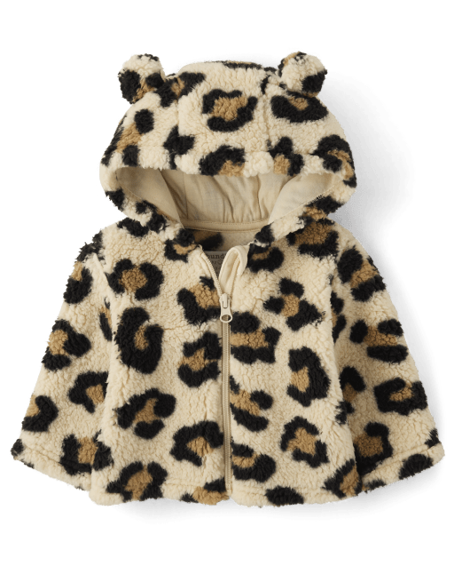 Baby leopard print jacket shop