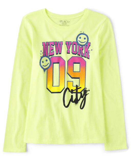 New york city girl t shirt store