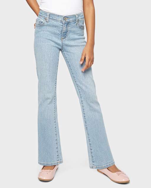 Girls bootcut jeans new arrivals