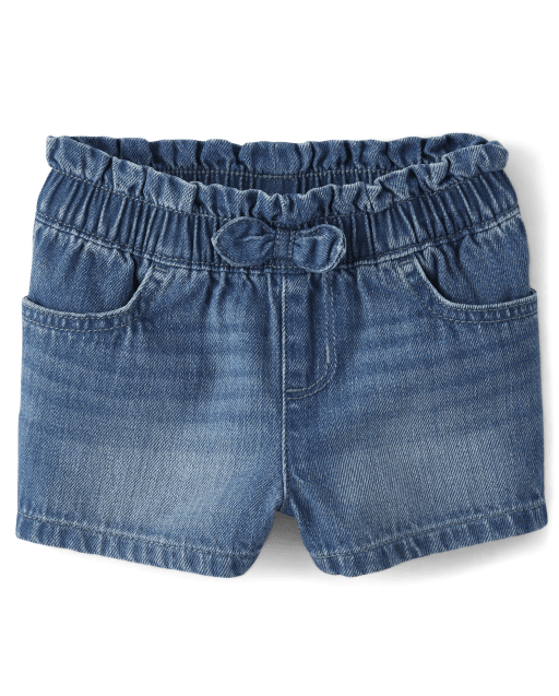 Baby girl jean shorts shop