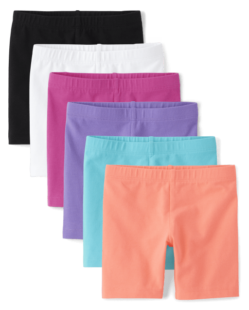 Baby And Toddler Girls Mix And Match Knit Bike Shorts