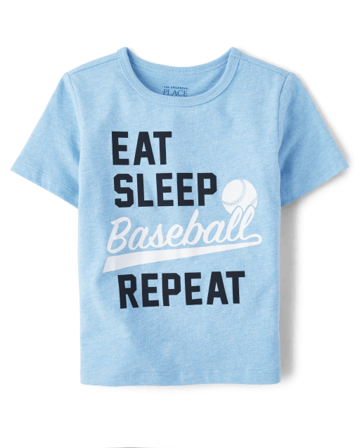 Eat Sleep Baseball Repeat T-Shirt Eat Sleep Baseball Repeat T-Shirt