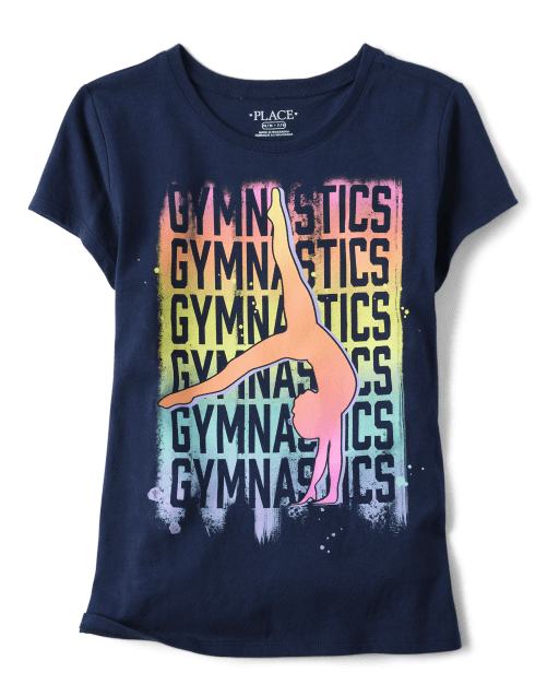 Gymnastics shirts from justice sales