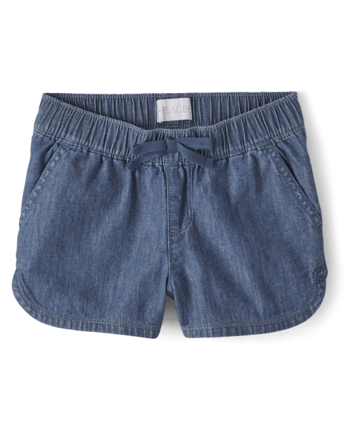 Children's place denim shorts sales