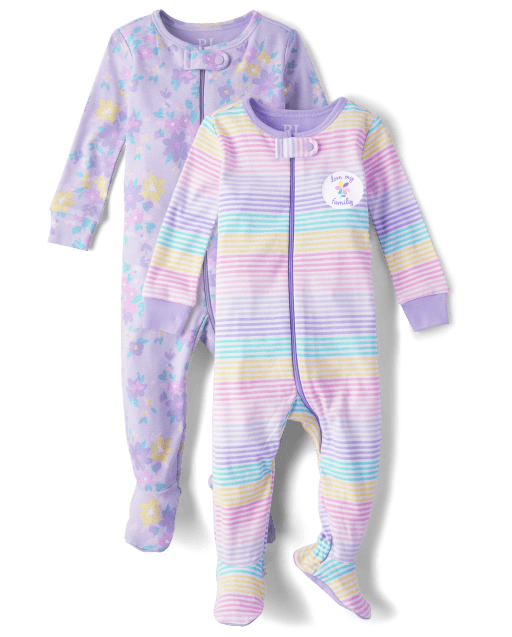 Sleepy Jean Onesie Pajamas Family Bundle - 5 out of 4 Patterns