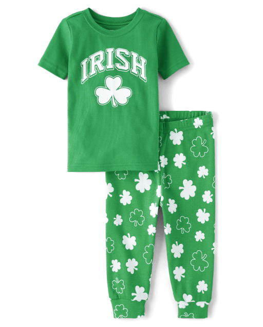 Unisex Baby And Toddler Matching Family Short Sleeve St. Patrick s