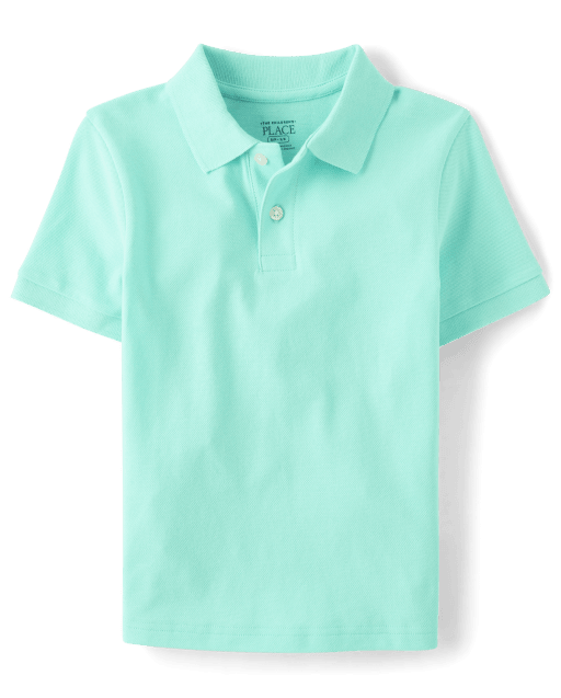 Boys mint polo hotsell