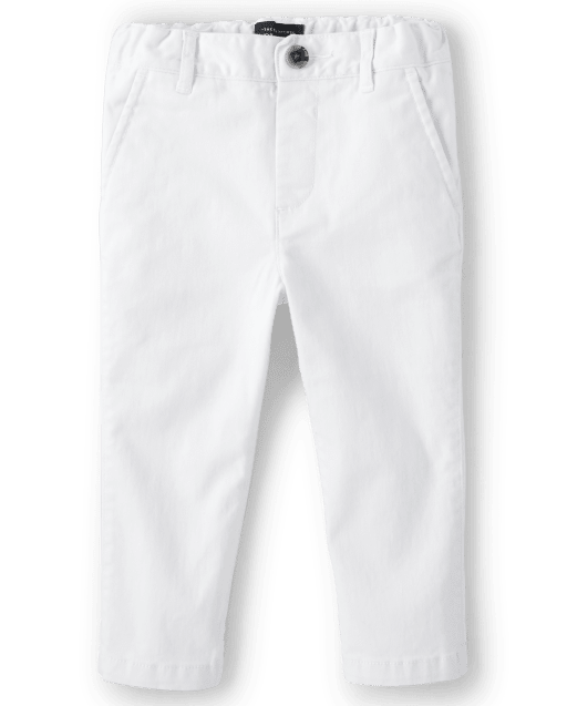 Buy DELORDS Tailors School Uniform White Pant/Trousers for Boys (24) at  Amazon.in