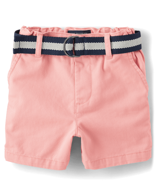 Baby boy pink best sale chino shorts