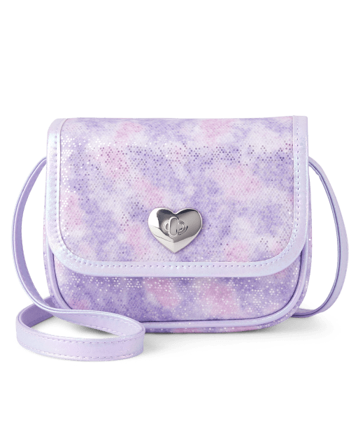 Girls Iridescent Tie Dye Crossbody Bag MULTI The Children s Place