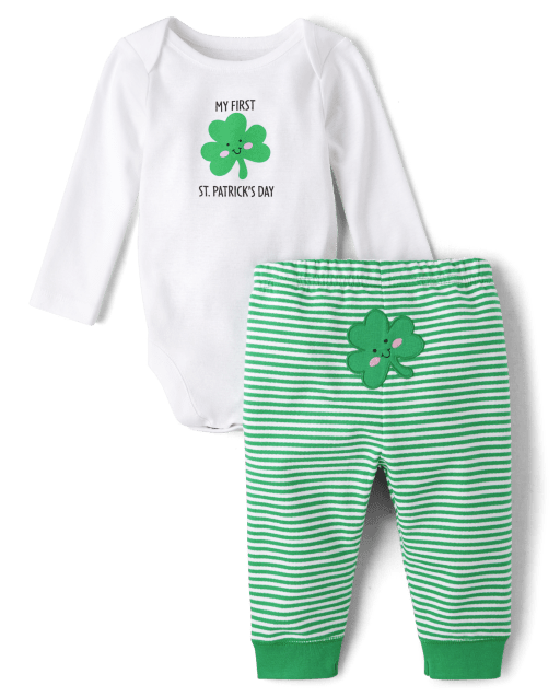 Baby st sales patricks day clothing
