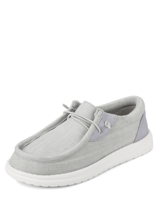 Boys Slip On Deck Shoes GRAY The Children s Place