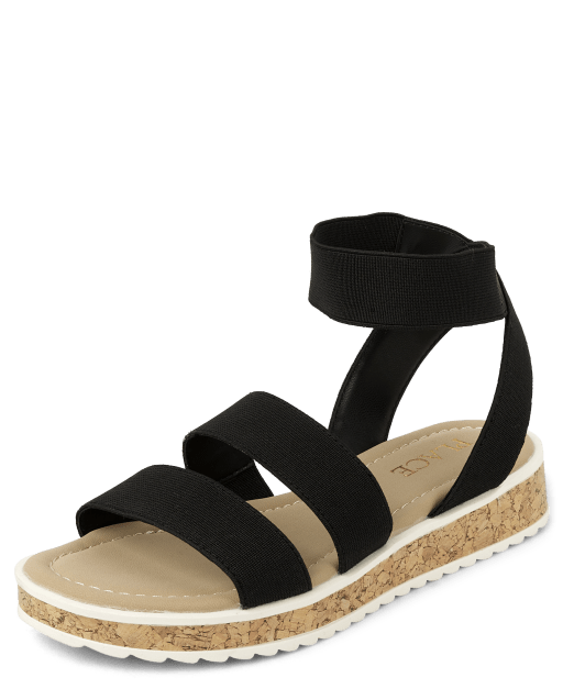 Platform elastic hotsell sandal