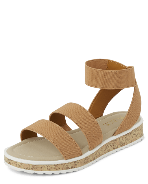 Platform elastic hotsell sandal