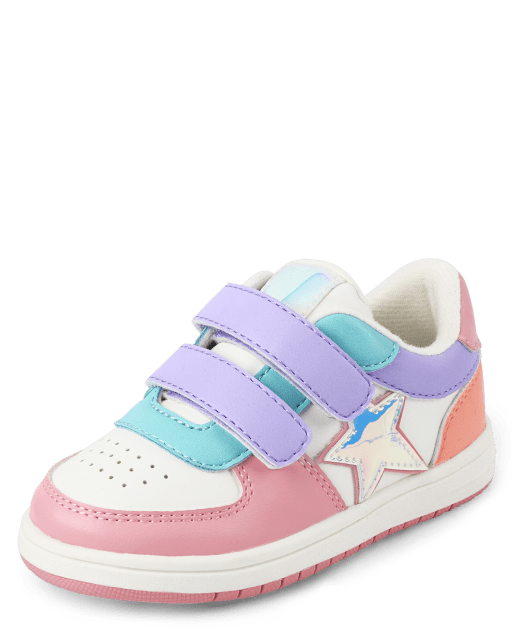 Toddler Girls Colorblock Low Top Sneakers - MULTI | The