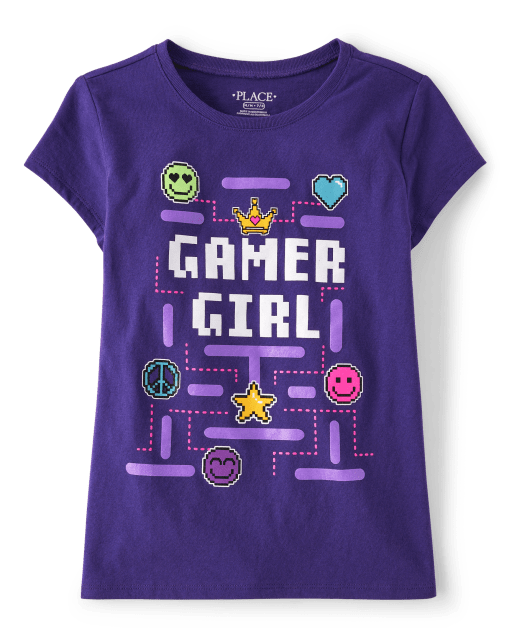 Gamer girl merch top