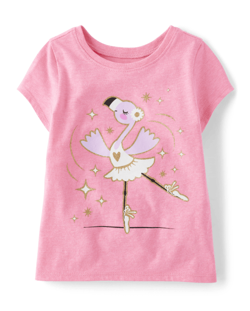Tシャツ・カットソー [PINK PINEAPPLE] DREAMING BALLET RIBBON TOP Ribbon Shirt & Long Pants Set
