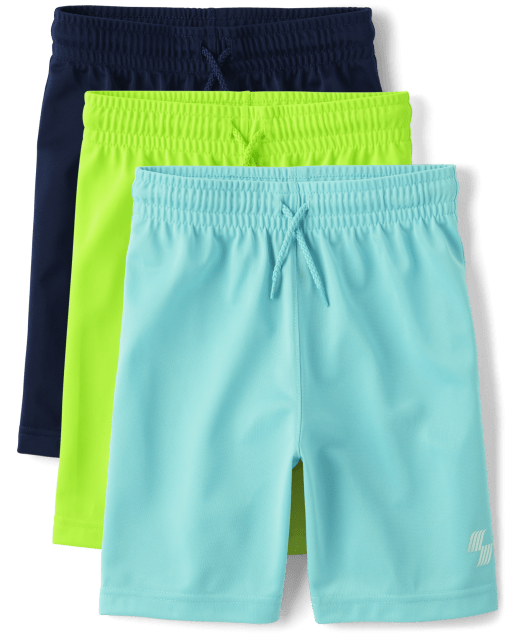 Boys Mix And Match Performance Basketball Shorts 3 Pack MULTI CLR The Children s Place