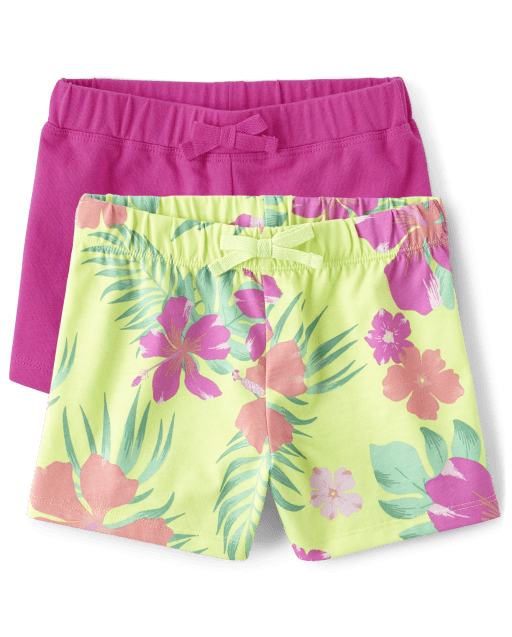 エルドレッソ Tropical Shorts(Pink) Mサイズ 新品未使用 Girls Mix And Match Tropical Shorts 2-Pack - PINK | The