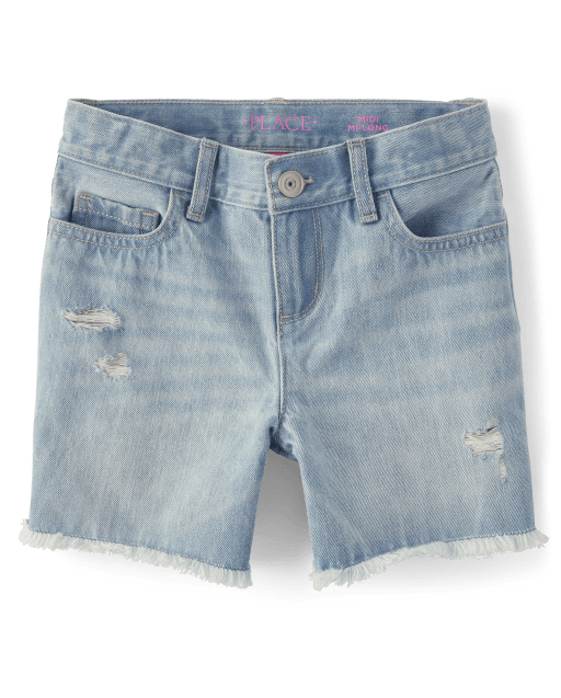 Girls Cargo Jogger Jeans  The Children's Place - CLOUDLESS WASH