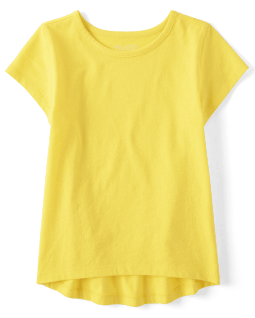 Girls yellow shirt shop