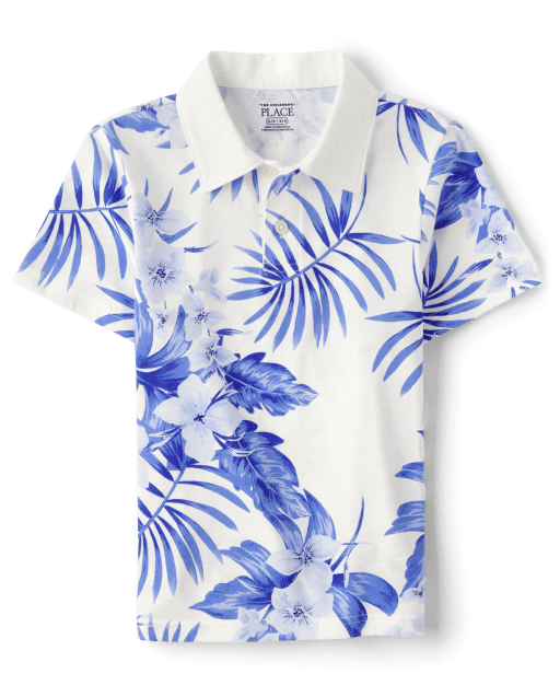 Floral polo lazada online