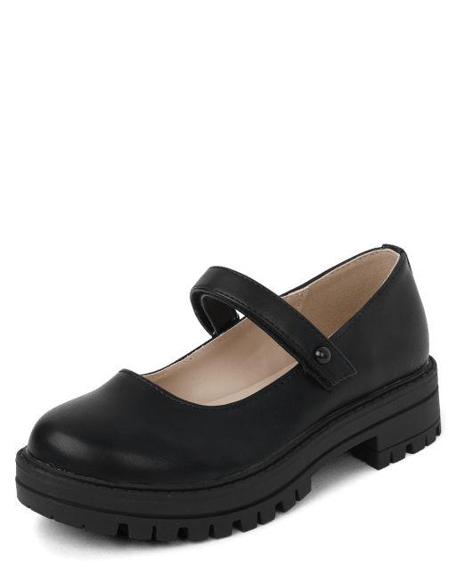 Girls black mary janes 2025