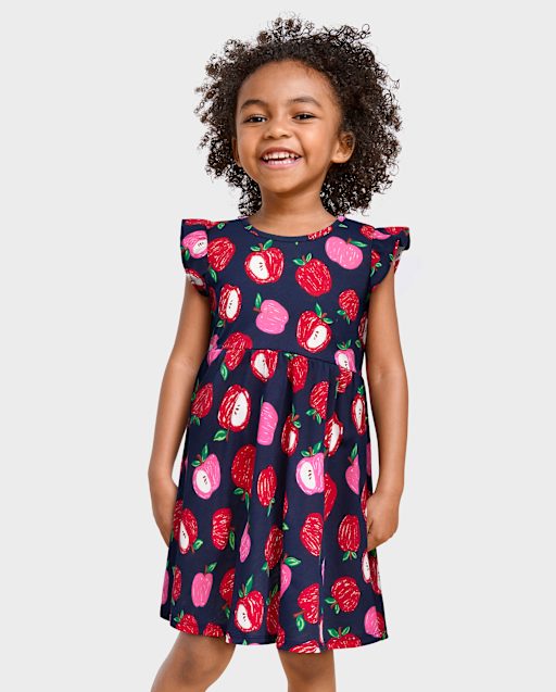 Apple dresses for toddlers new arrivals
