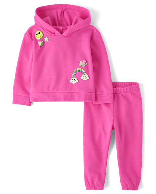 Toddler girl sweatpants and sweatshirts on sale