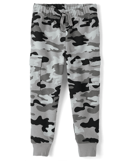 Camo joggers toddler clearance