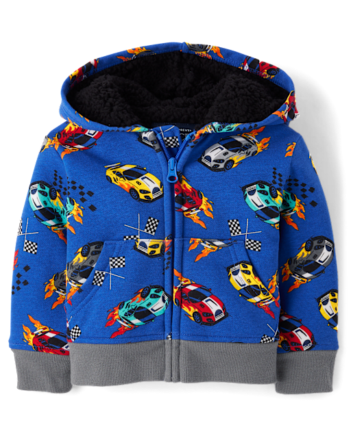 Baby Boy And Girl Striped Pattern Long Sleeve O-Collar Hoodies