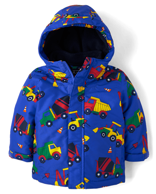 Toddler Boys Long Sleeve Print 3 in 1 Jacket COOL COBALT The Children s Place