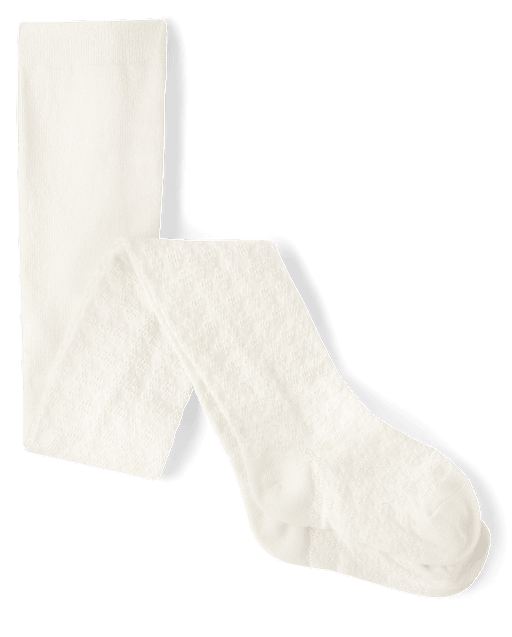 Girls pointelle tights 2025