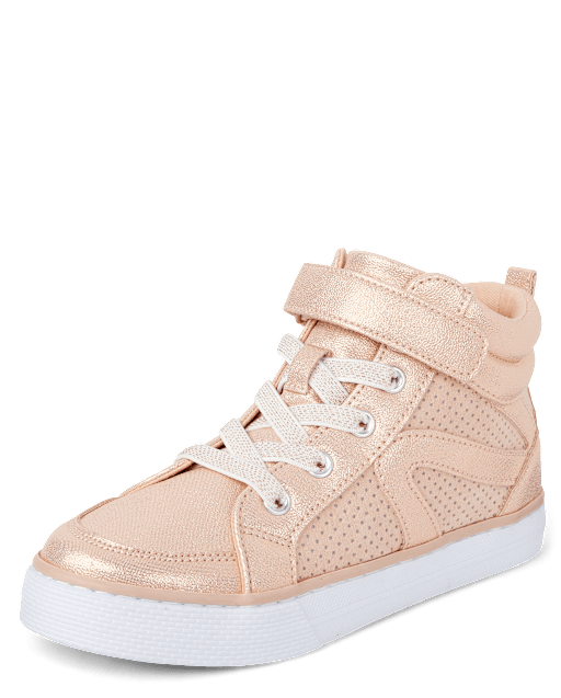 Hi top sneakers for girls outlet