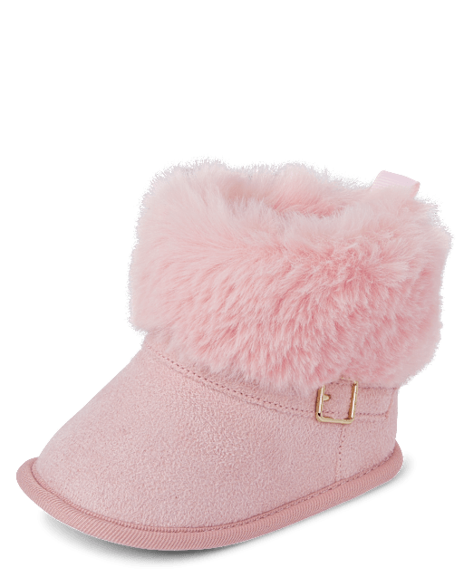 Baby Girls Buckle Boots PINK The Children s Place