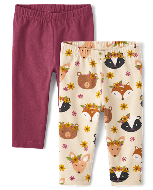 INFANTS LEGGINGS WITH ZIP NOMADIC NYMPH main image 1