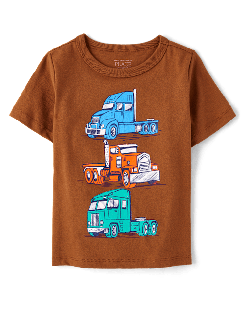 ◆LEE◆ Truck Graphic Long Sleeve T-Shirt Pigment Brown ENJFUC.jpg