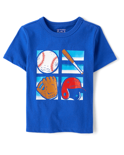 Kids baseball t-shirt top
