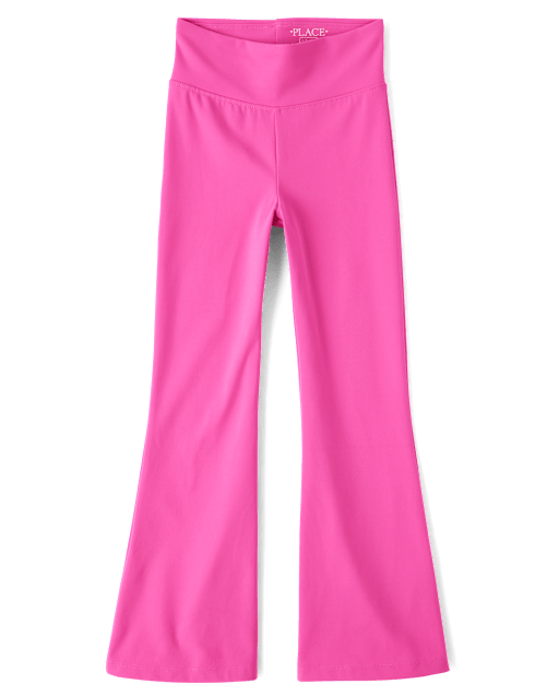 Girls Active Flare Leggings PINK The Children s Place CA