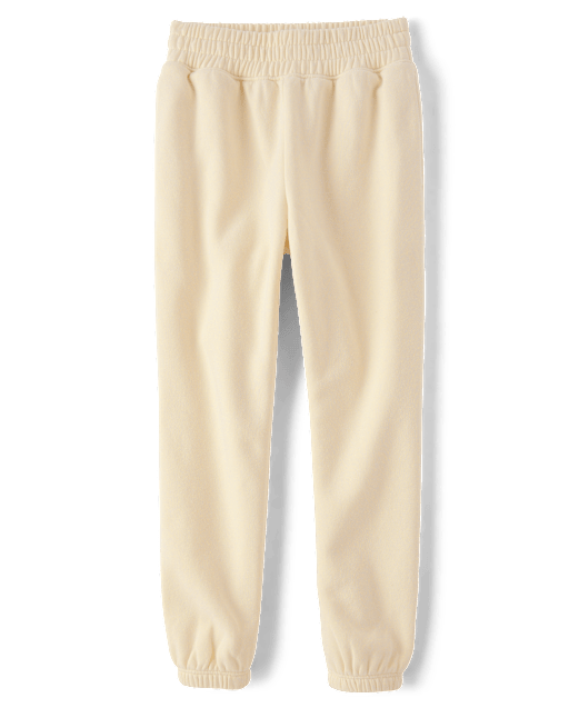 Girls Active Fleece Jogger Pants - TAN | The Children's Place
