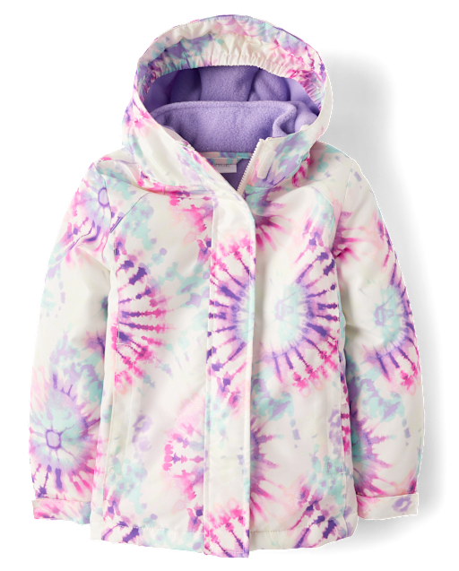 Girls Long Sleeve Print 3 in 1 Jacket MULTI CLR The Children s Place