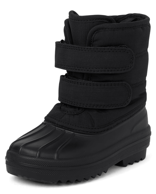 Toddler Boys All Weather Boots BLACK The Children s Place