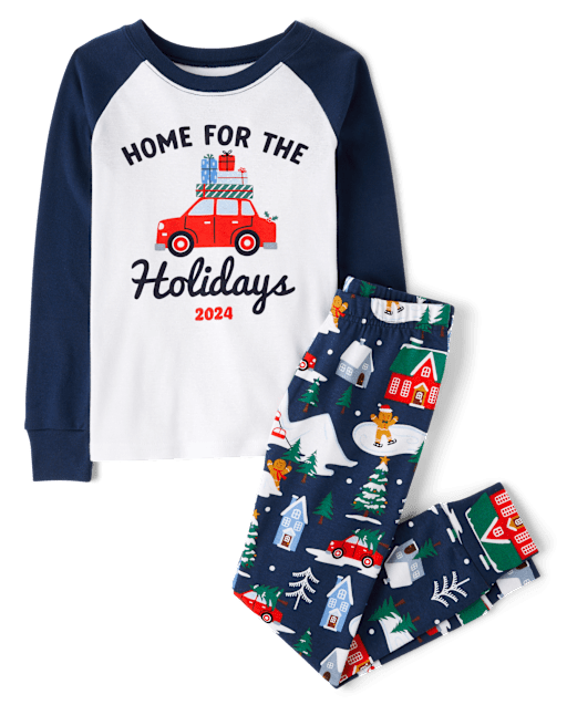 The children's place holiday pajamas best sale