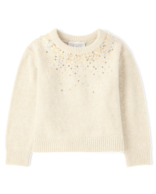 White sweater for kids outlet