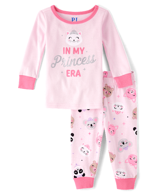Princess pjs for toddlers top