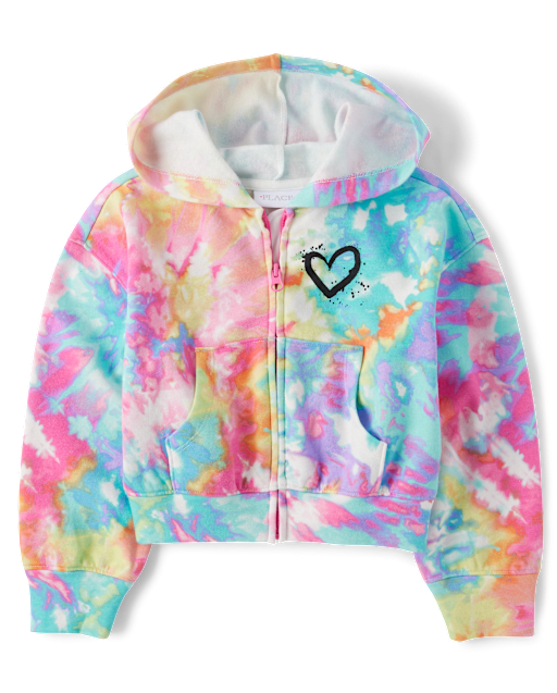 Tie dye hoodies for girls hot sale