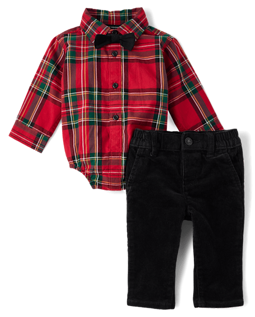 The Children's Place Baby Boys' Tank Top & Shorts 2-Piece Outfit - Safari Print Set