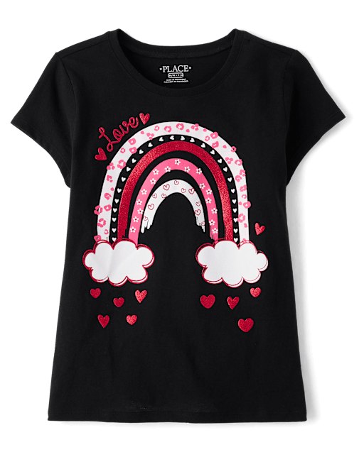 Women's Buffalo Plaid Love Heart Shirt - Valentine's Day Graphic Tee With Short Sleeves 9 thumbnail image