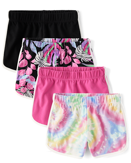 ★POLYSOOEM★ FLOWER LACE DOLPHIN SHORTS FLOWER LACE DOLPHIN SHORTS, BLACK - polysooem