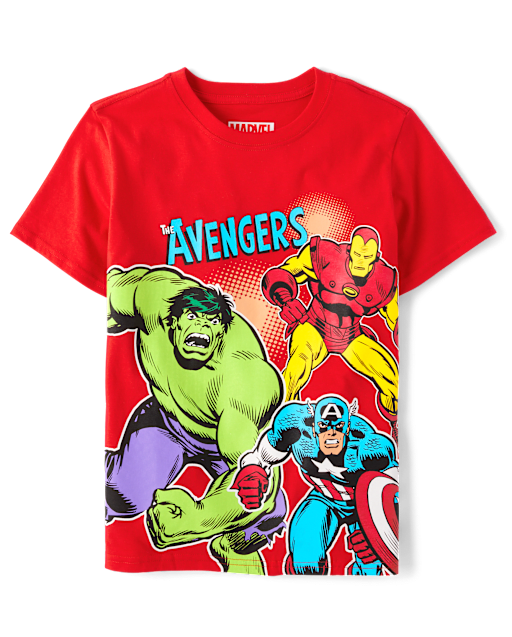 Superhero Avengers Boys Shirt Buy Marvel Boys Five Pack T-Shirts Multi